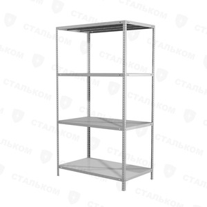 Стеллаж MS Standart 1850х700х600, 4 полки